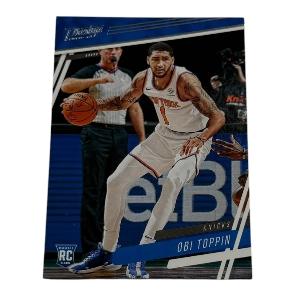 2020-21 Panini Chronicles Prestige Obi Toppin Rookie Card RC #75 New York Knicks